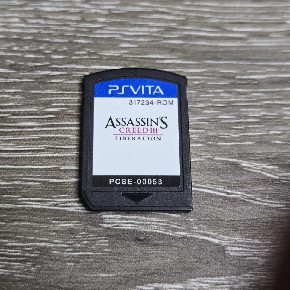 Cartucho de juego Assassin's Creed III 3: Liberation PS Vita (como nuevo) - Envío en 1 día Foto 1 de 1