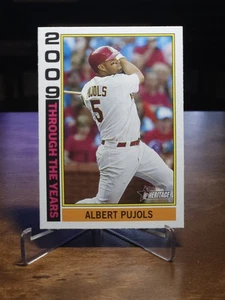 2025 Topps Heritage Through the Years TTY-19 Albert Pujols, Cardenales de San Luis - Imagen 1 de 2