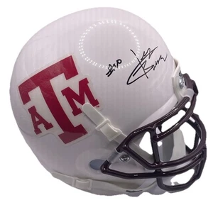 TERRY BUSSEY SIGNED HANDSIGNIERT TEXAS A&M AGGIES MINIHELM PSA/DNA - Bild 1 von 2
