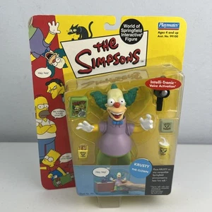 Figura Interactiva Simpsons Krusty el Payaso Playmates WOS Serie 1 Nueva T7 - Imagen 1 de 8
