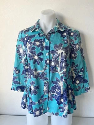 Karen Walker Top Women 8 US 4 Buttons Shirt  - Image 1 of 4