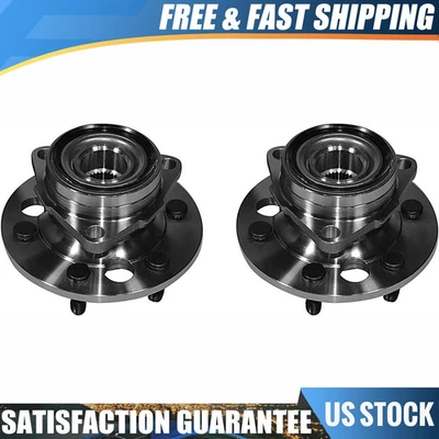 2 cojinetes de rueda delantera y buje para Chevrolet K2500 1990-1994 GMC K1500 1990-1994 Foto 1 de 4