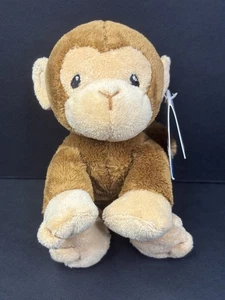 NWT 2010 Carters 5” Brown Monkey Stuffed Animal Plush RARE - Picture 1 of 7