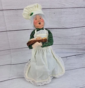 Reparaturbedürftig As Is Byers Choice 2001 Mrs Claus Baker Plätzchen Weihnachtslieder  - Bild 1 von 18