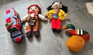 Vintage Hand-knitted Rosie And Jim Bundle - Picture 1 of 20