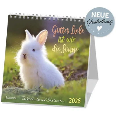 KAWOHL Gottes Liebe ist wie die Sonne 2026 | Kalender | Deutsch | Spiralbindung | 13 S.