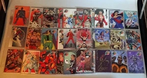 Comic Future Stars Trading Cards Complete 90 Card Set Sleeved Majestic 1993 - Picture 1 of 4