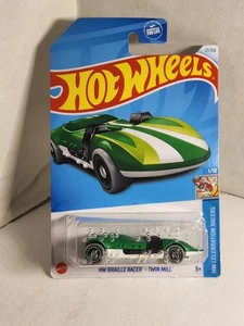 2024 Hot Wheels HW Celebration Racers 1/10- HW BRAILLE TWIN MILL - Green - HTC99 - Picture 1 of 12