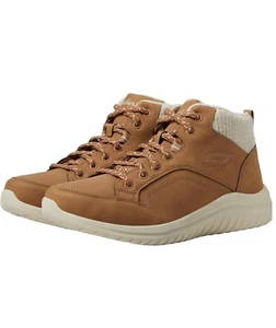 Botas Skechers para mujer Ultra Flex 2.0 informales mezcla con cordones castaño talla 8.5 EE. UU. - Imagen 1 de 6