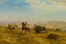 The Wild West by Albert Bierstadt Western Giclee Art Print + Ships Free