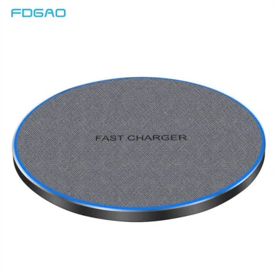 30W Fast Wireless Charger Charging Pad Mat For Apple iPhone 15 14 13 Samsung S24 - Image 1 of 4