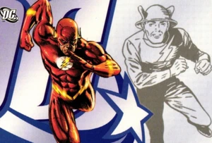 Tarjeta de The Flash 2007 DC Comics Rittenhouse - Imagen 1 de 4