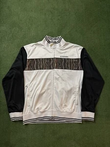 Vintage Coogi Track Jacket Full Zip White Men Size XL - Picture 1 of 8