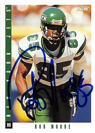 Rob Moore autographed Football Card (New York Jets) 1993 Score #134 - Image 1 of 1