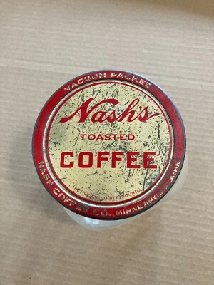 Nash's Coffee Jar & Lid - Image 1 of 4