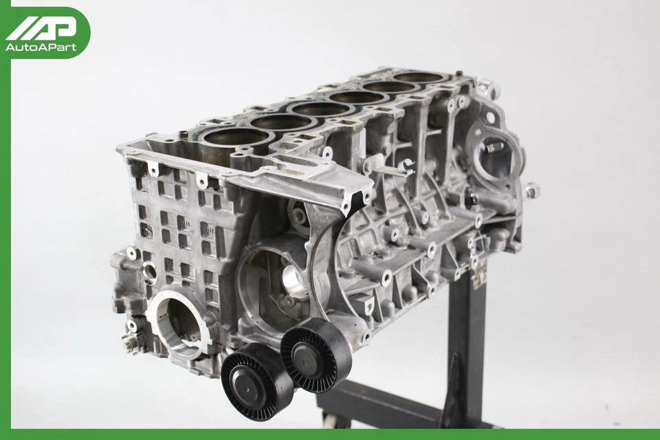✅ 07-10 BMW E90 E60 135i 335i 535i N54 Doble Turbo Motor Bloque OEM 112k Foto 1 de 4