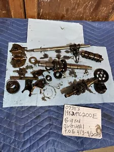 1982 HONDA ATC200 ATC 200 E TRANSMISSION PARTS SHIFT FORKS AND GEARS PARTS 073 - Picture 1 of 12