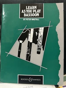 LEARN AS YOU PLAY BASSOON - As New Condition - Picture 1 of 1
