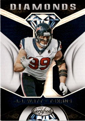 2019 Panini Certified #DI-JJ J.J. Watt Texans Diamonds - Image 1 of 2