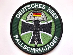 Klett Patch Fallschirmjäger Bundeswehr Deutsches Heer - gestickt 8cm NEU - Bild 1 von 2