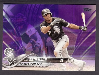 Tim Anderson 2018 TOPPS Toys R Us Purple #252 Chicago White Sox  - Image 1 of 2