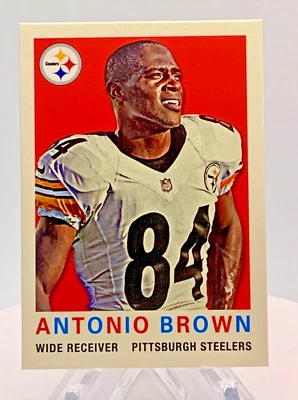 2013 Topps - 1959 Topps Design Minis Antonio Brown #97 - Image 1 of 2
