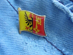 Pin Schweiz Kanton Genf französisch Geneve Adler Petri Wappen Suisse - Bild 1 von 1