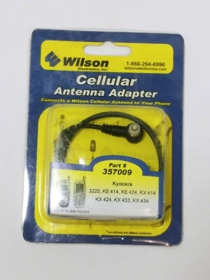 Wilson Cellular Antenna Adapter Cable Part 357009 for Kyocera 3225, KE414 +More  - Image 1 of 2