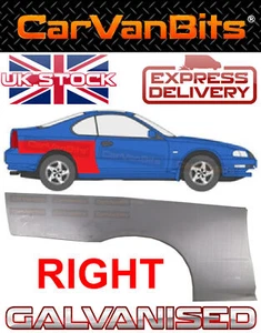 PANEL EXTERIOR DE ÓXIDO PARA HONDA PRELUDE BB 92-96 ARCO DE RUEDA TRASERA REPARACIÓN - Imagen 1 de 5
