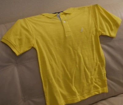 NUEVO WT NIÑOS NAUTICA POLO CUELLO CAMISA AMARILLO BRILLANTE LUCIÉRNAGA 769 TALLA PEQUEÑA 8 Foto 1 de 4