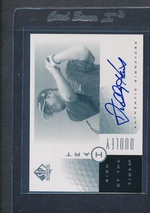 2001 SP Golf Authentic Sign of the Times #DH Dudley Hart Auto *F9069 - Picture 1 of 2