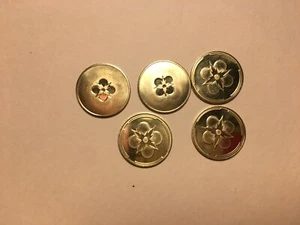 Star Wars X-Wing 5x Force Token Metal Metal Coin Deluxe Wave Kit - Picture 1 of 1