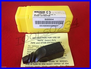 Walton 50004 #4 Reps 1/2" Pipe or Bolt Extractor USA - Picture 1 of 7