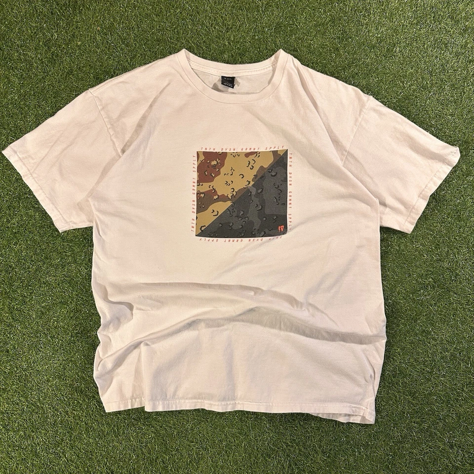 Camiseta Camuflada Camiseta Táctica Manga Corta Militar Ejército 10 Profundo Talla Grande Foto 1 de 4