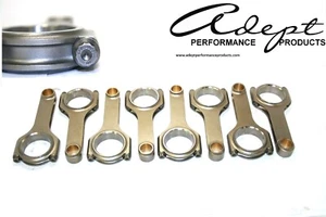 New Chevy BBC 454 6.385" H-Beam Forged 4340 Connecting Rod w/ ARP 2000 Rod Bolt - Bild 1 von 1
