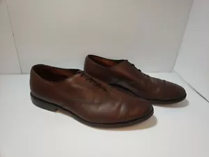DE COLECCIÓN Allen Edmonds Park Avenue Talla 12D HECHA EN EE. UU. Suela de Cuero Wellado Goodyear - Imagen 1 de 12