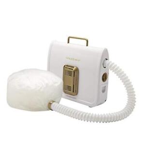 Professional Ionic Soft Bonnet Hair Dryer | Reduce Frizz for Natural, Gold