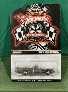 2010 Hot Wheels Mexico Convention 1966 TV SERIES Batmobile - Picture 1 of 9