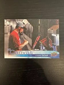 2016-17 Upper Deck Series 1 UD Canvas #C33 Tomas Tatar - Detroit Red Wings NHL - Picture 1 of 2