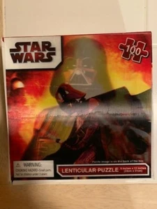 STAR WARS JIGSAW LENTICULAR PUZZLE 100 PIECES DARTH WADER - Picture 1 of 3