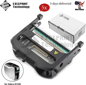5x Printhead for Zebra ZC100 ZC150 Printer PVC Card Print 300dpi P1094879-020 - Picture 1 of 5