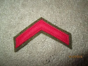 WWI US Army Discharge chevron stripe patch wool* - Picture 1 of 1