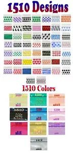 1000 1510 LOTE DE DISEÑO Y COLOR APPLE MINI CREMALLERA BOLSAS 500 DISEÑOS 500 COLORES - Imagen 1 de 12