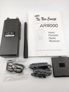 AOR AR800 Hand Held Portable Radio Receiver 1-1900MHz With Accessories - Zdjęcie 1 z 10