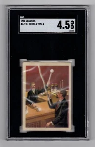 SGC 4.5 NIKOLA TESLA 1960 Chocolate Card #639 - Picture 1 of 2