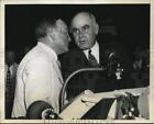 1936 Press Photo Joseph T. Robinson, Herbert Lehman At Democratic Convention