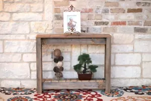 NATURAL RUSTIC ENTRY WAY TABLE 36'' - Picture 1 of 1