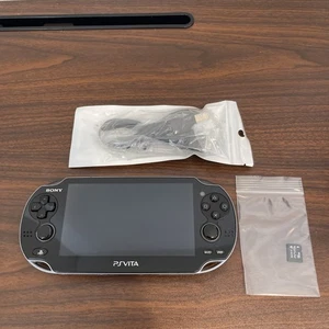 4138 PlayStation Vita 1100 Black Excellent - Picture 1 of 13