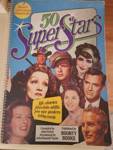 50 SuperStars 1974 John Kobal Hollywood Legends Spiralbuch Fotos Poster - Bild 1 von 20