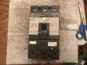 Interruttore Quadrato D 200A, 600V KAL26200WBB Spedizione Rapida e Gratuita! - Foto 1 di 8